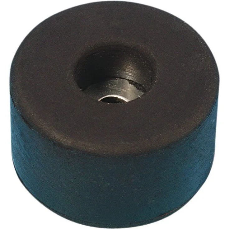 Adam Hall Gummifuß 38 x 20 mm mit Stahlscheibe