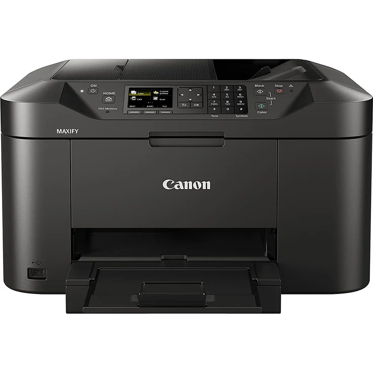 Canon MAXIFY MB2150 (4-in-1) Multifunktionsdrucker - (Tintenstrahl) Farbe, Druckgeschwindigkeit: 19 s/w, 13 Farbe, Auflösung: 600 x 1200, WLAN, AirPrint, Mobile Print, Cloud Print (0959C032) – Bild 2