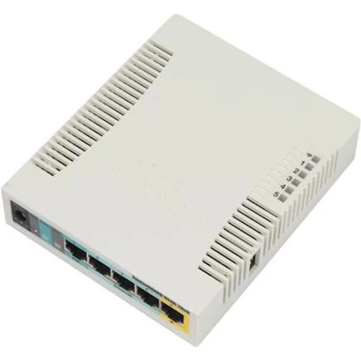 Mikrotik RB951Ui-2HnD Power over Ethernet (PoE) Weiß