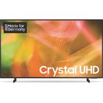 Samsung GU75AU8079U 189 cm (75 Zoll) Crystal UHD 4K Smart TV (Ultra HD, HDR, Edge LED) HD-Triple-Tuner (Sat, Antenne, Kabel) Modelljahr 2021 Energieklasse G (DE-Modell)