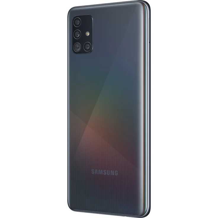 Samsung Galaxy A51 Smartphone 16,51cm (6,5 Zoll) Super AMOLED-Display, 128GB interner Speicher, 4GB RAM, Nano-SIM, Android, Prism Crush Black – Bild 5