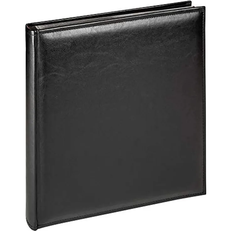 Walther De Luxe Fotoalb. 28x30,5 50 schwarze Seiten FA386B