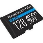 Flash card Micro-SD 128GB-XC Team Elite A1 V30 - Micro SD (TEAUSDX128GIV30A103)