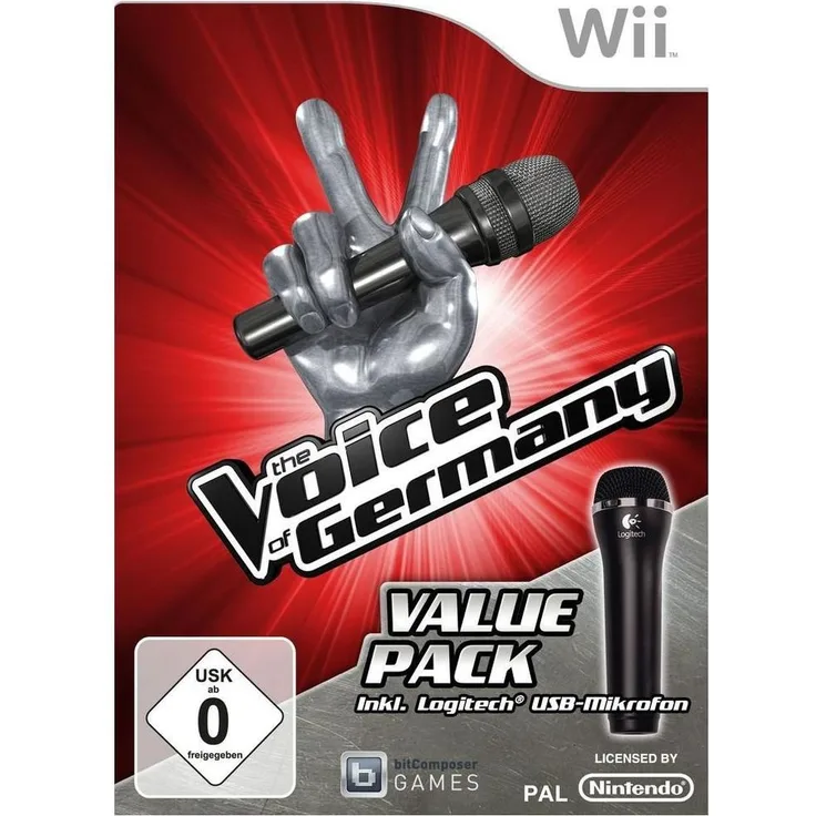 The Voice of Germany - Value Pack (inkl. 1 Mikro) (Wii)