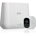 Arlo Pro2 Überwachungskamera & Alarmanlage, 1080p HD, 1er Set, Smart Home, kabellos, Innen-Außen, Nachtsicht, 130 Grad Blickwinkel, WLAN, 2-Wege Audio, wetterfest, Bewegungsmelder, (VMS4130P) - Weiß