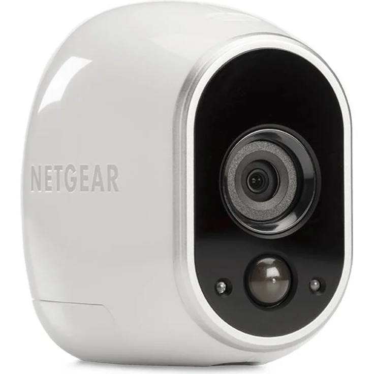 Arlo HD Überwachungskamera & Alarmanlage, 2er Set, Smart Home, kabellos, Innen-Außen, Nachtsicht, WLAN, wetterfest, Bewegungsmelder, (VMS3230) - Weiß – Bild 2