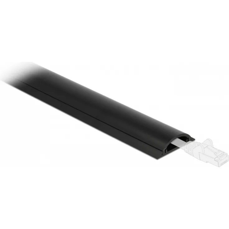 DeLOCK - Kabelkanal - 1,0m - Schwarz (20709)