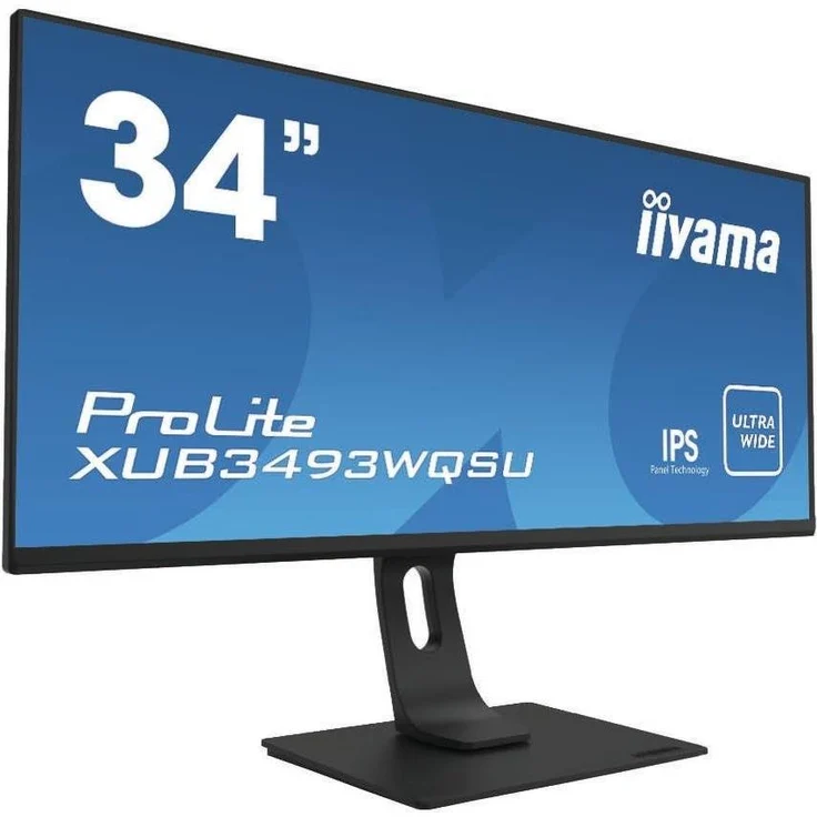 iiyama ProLite XUB3493WQSU-B1 - 34 Zoll, UWQHD (3440 x 1440), IPS-Panel, 60Hz, 4ms, 400cd/m² – Bild 2