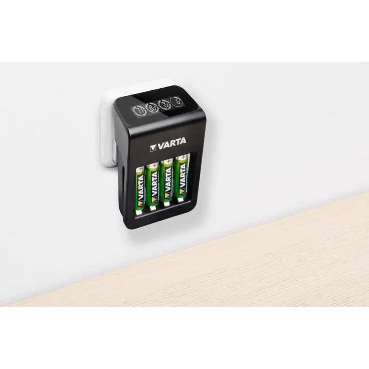 Varta LCD Plug-Plus Rundzellen-Ladegerät inkl. Akkus Mignon (AA), 9V Block – Bild 5