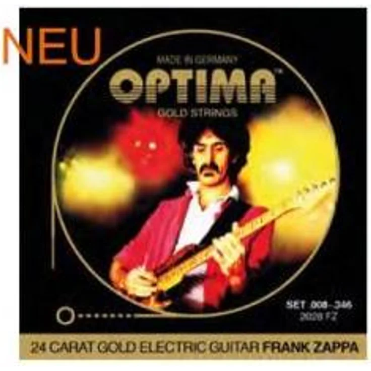 2028FZ Goldsaiten E-Gitarre Frank Zappa