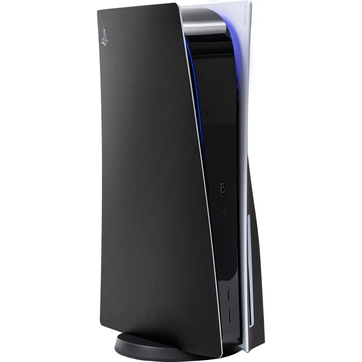 ak tronic Skins - Sticker für PlayStation 5 Konsole (Black)