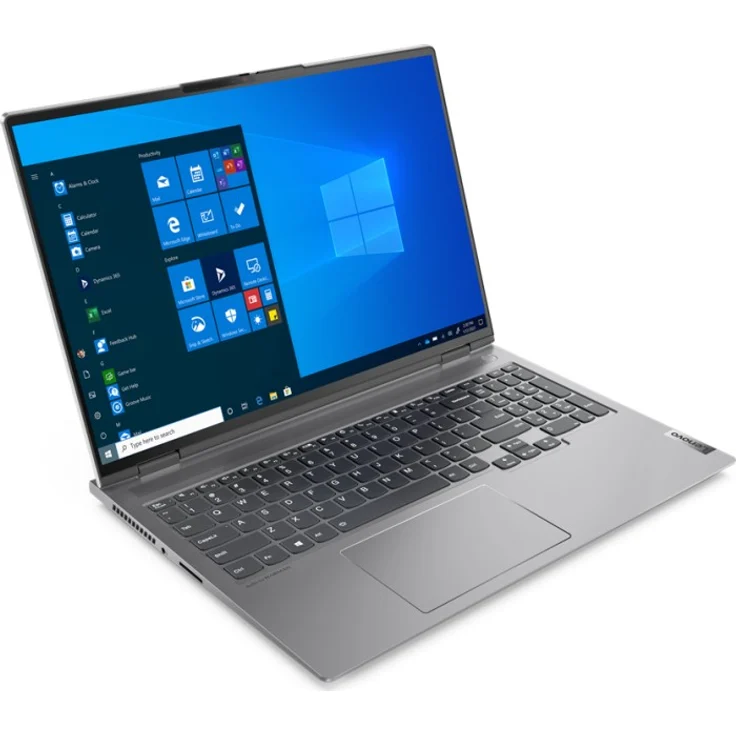 Lenovo ThinkBook 16p G2 Business-Laptop - 16 Zoll, WQXGA, AMD Ryzen 7 5800H, 16GB RAM, 1000GB SSD, Windows 10 Pro 64-bit, NVIDIA GeForce RTX 3060 (20YM0009GE) – Bild 2