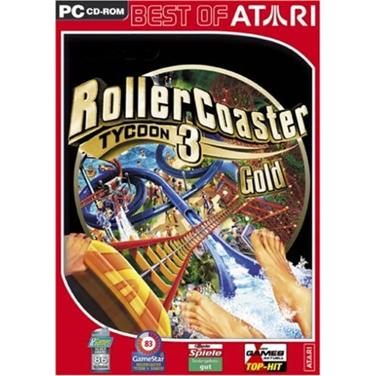 Rollercoaster Tycoon 3 Gold (PC)