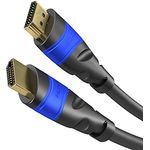 KabelDirekt - 4K HDMI Kabel - 1m - kompatibel mit (HDMI 2.0a-b 2.0, 1.4a, 4K Ultra HD, 3D, Full HD, 1080p, HDR, ARC, Highspeed mit Ethernet, PS4, Xbox, HDTV) - TOP Series