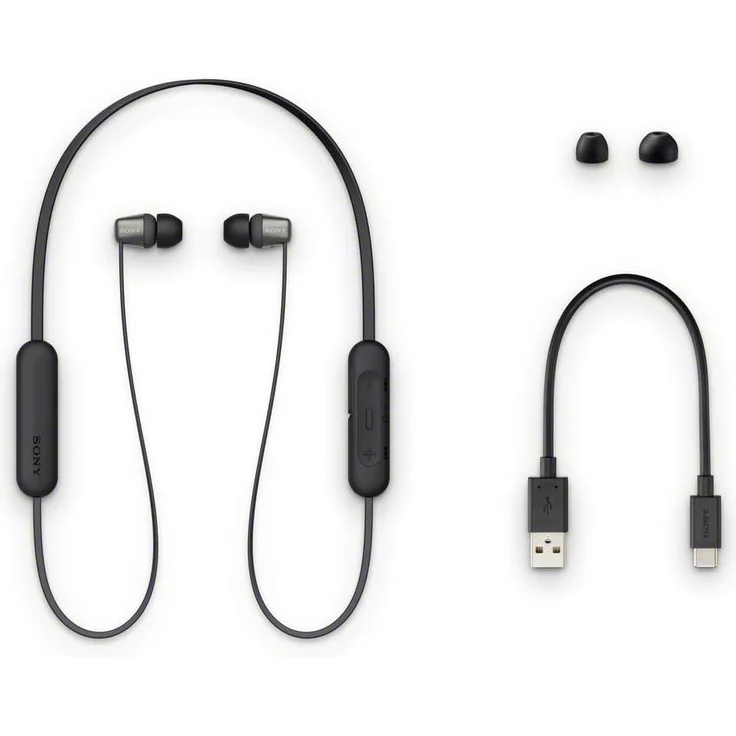 Sony WI-C310 In-Ear Kopfhörer, mit Bluetooth, Mikrofon, schwarz – Bild 8
