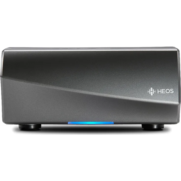 Denon HEOS Multiroom Audio-Streaming Vor-Verstärker (High-Res Audio, Amazon Music, Spotify Connect, NAS, WLAN, USB, Appsteuerung, Aux-In, Bluetooth) schwarz
