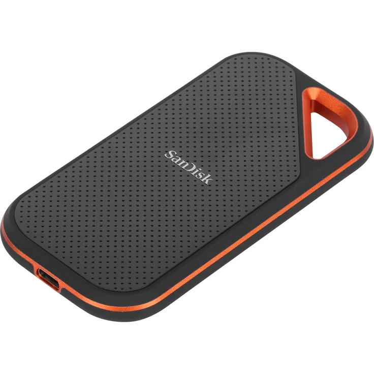 SanDisk Extreme PRO Portable - Solid-State-Disk - verschlüsselt - 1 TB - extern (tragbar) - USB 3.2 Gen 2x2 - 128-Bit AES (SDSSDE81-1T00-G25) – Bild 3