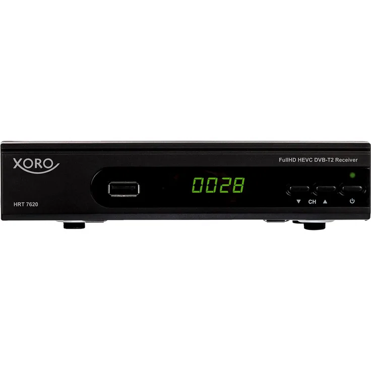 Xoro HRT 7620 DVB-T/T2, HDMI, EPG, Aufnahmefunktion, schwarz