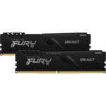 Kingston Fury DIMM 32 GB DDR4-3200 Kit Arbeitsspeicher, schwarz (KF432C16BB1K2/32)