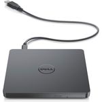 Dell Slim DW316 - Laufwerk - DVD+-RW (+-R DL) DVD-RAM - 8x8x5x - USB2.0 - extern - für Inspiron 14 54XX, 15 55XX, 17 5758, OptiPlex 3020, 9020, Vostro 15 3558, XPS 13 (784-BBBI)