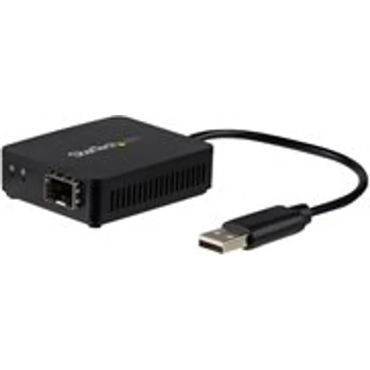 StarTech.com USB 2.0 auf LWL Konverter - Offener SFP - USB 2.0 100Mbit-s Ethernet Netzwerk Adapter - Windows - Mac - Linux - SFP Adapter