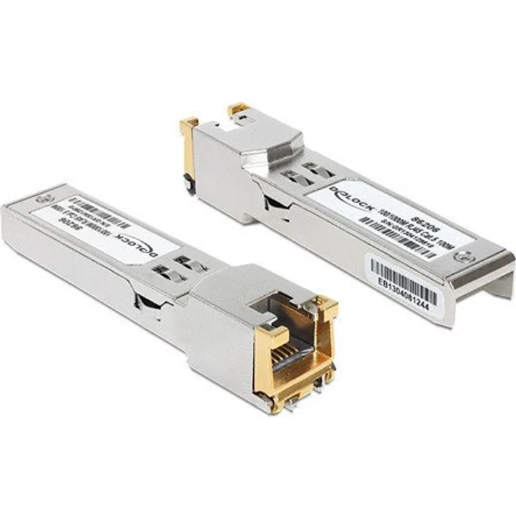 DeLock SFP (Mini-GBIC)-Transceiver-Modul - 1000Base-T - RJ-45, 86206