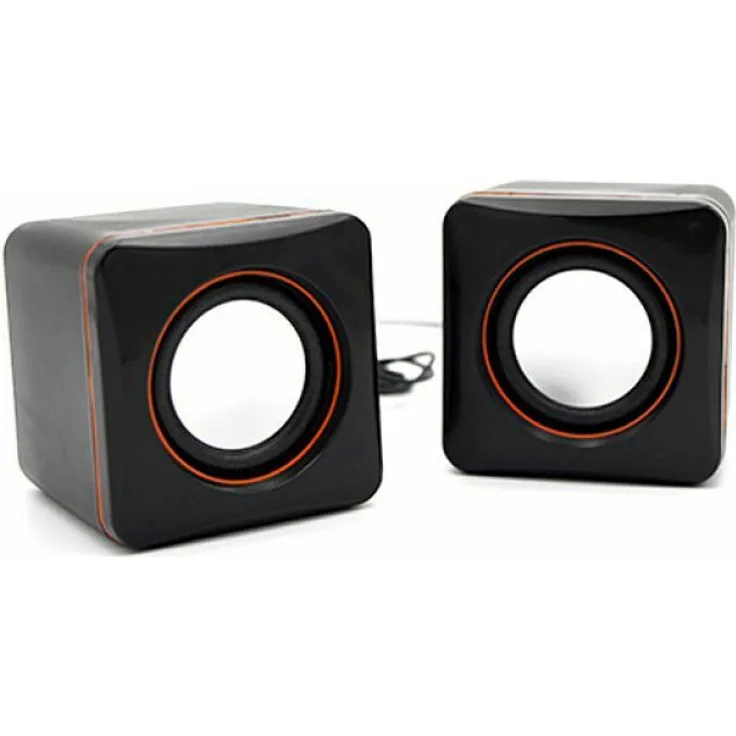 2 Multimedia Lautsprecher D-O2A schwarz