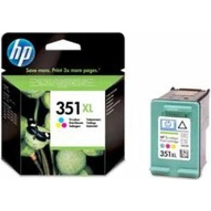 HP 351XL Dreifarbige Original-Tintenpatrone mit hoher Reichweite CB338EE UUS – Bild 1