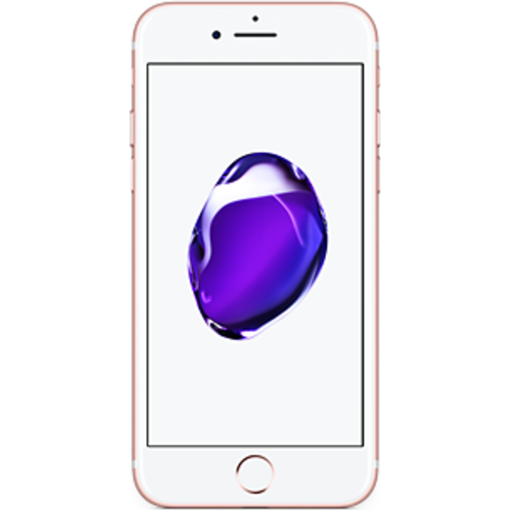Apple iPhone 7 Smartphone 11,94cm Pixel (4,7 Zoll) Retina-Display, 32GB interner Speicher, 2GB RAM, iOS, Roségold