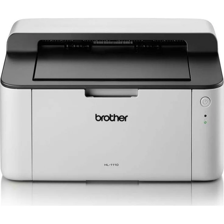 Brother HL-1110 - Laserdrucker, Mono, Auflösung: 2400 x 600 dpi, Druckgeschwindigkeit (S/W): 20 S/min, Papierzufuhr: 150 Blatt (HL1110G1) – Bild 1