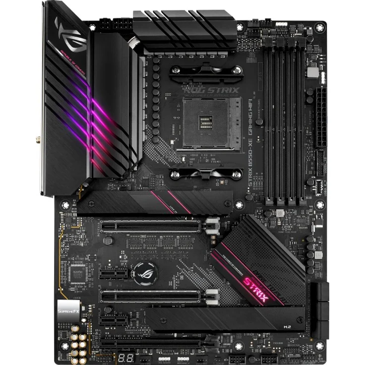 ASUS ROG STRIX B550-XE GAMING WIFI - ATX, AMD B550, Sockel AM4, Dual-channel DDR4 (90MB17B0-M0EAY0) – Bild 2