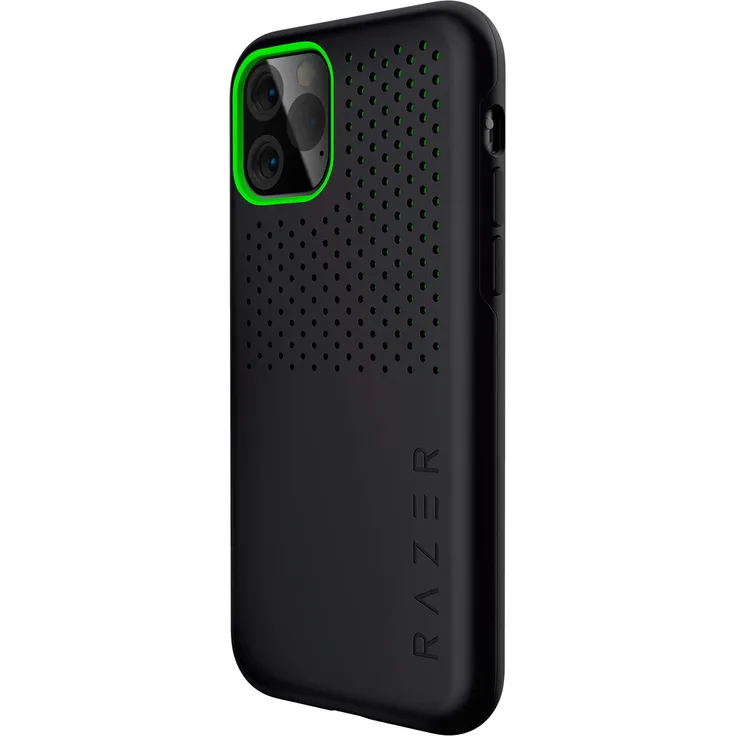 Razer Arctech Pro Black - für Apple iPhone 11 Pro (Schutzhülle mit Thermaphene Perfürmance Technologie, zertifizierter Schutz bei Stürzen, verbesserte Smartphone Kühlung), Schwarz