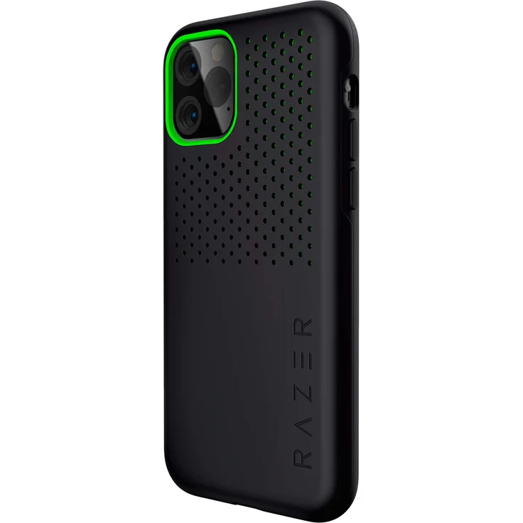 Razer Arctech Pro Black - für Apple iPhone 11 Pro (Schutzhülle mit Thermaphene Perfürmance Technologie, zertifizierter Schutz bei Stürzen, verbesserte Smartphone Kühlung), Schwarz