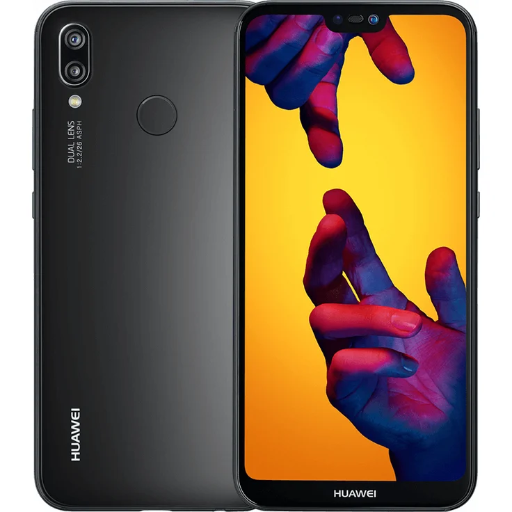 Huawei P20 lite Smartphone 14,73cm (5,8 Zoll) LTPS-Display, 64GB interner Speicher, 4GB RAM, Dual-SIM, Android, Midnight Black – Bild 3