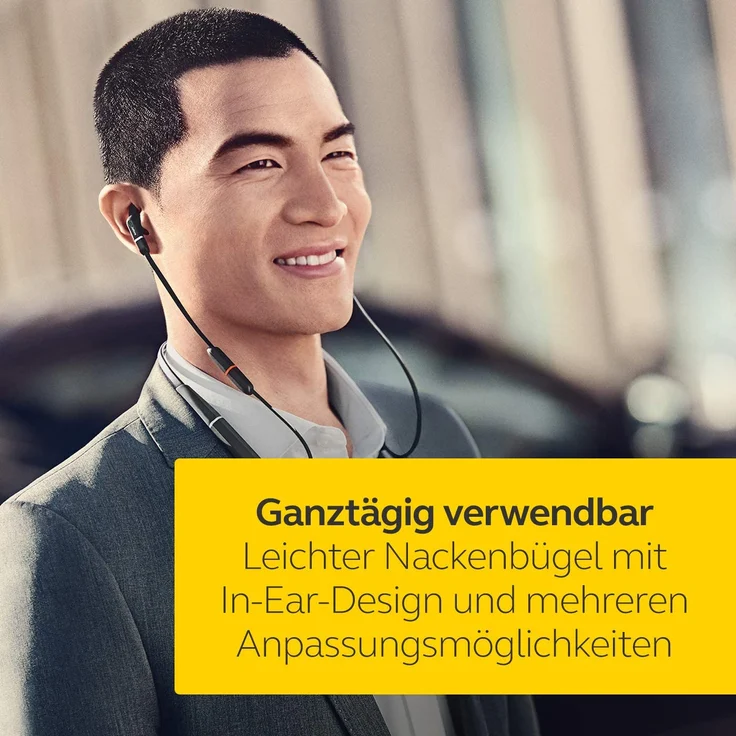 Jabra Evolve 65e MS binaural inkl. Link 370 In-Ear Kopfhörer, mit Bluetooth, Mikrofon, Noise Cancelling, schwarz – Bild 6