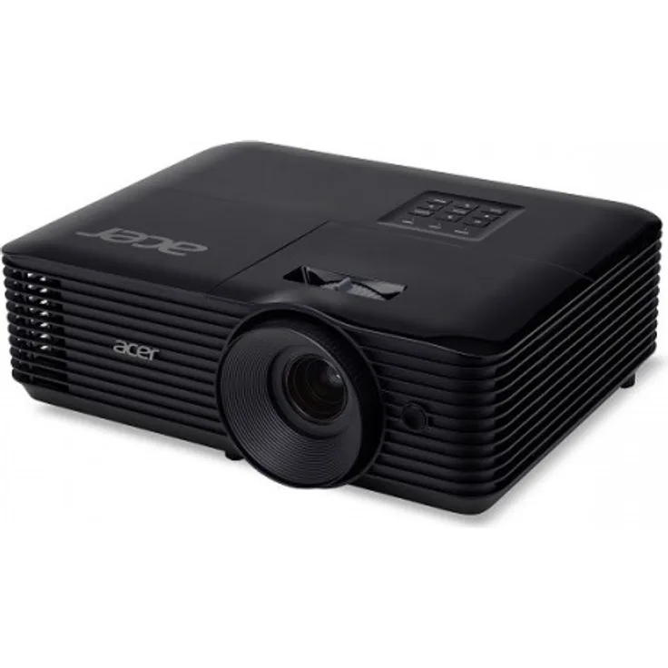 Acer X1228H Business-Beamer, DLP, XGA (1024 x 768), Kontrast 20000:1, 4500 ANSI-Lumen, Bildverhältnis 4:3, schwarz