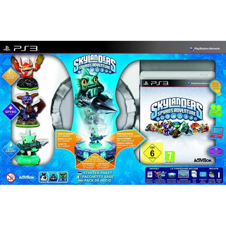 Skylanders: Spyro's Adventure (Starter Pack) (PS3)