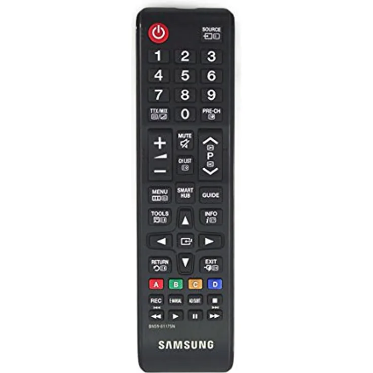 Samsung BN59  01175N Ersatz-Fernbedienung für TV, Schwarz