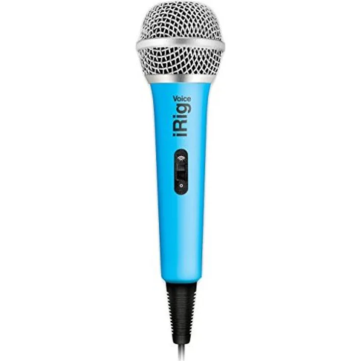 IK Multimedia 03-90042 iRig Voice Mikrofon für iOS-Android blau