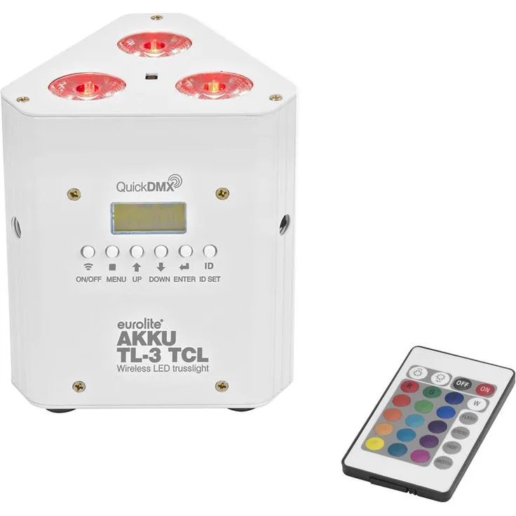 EUROLITE AKKU TL-3 TCL Trusslight QuickDMX weiss