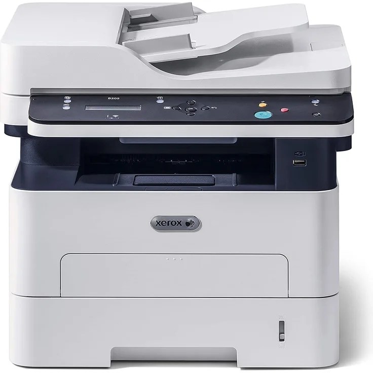 Xerox B205 (3-in-1) Multifunktionsdrucker - (Laser) Mono, Druckgeschwindigkeit: 30 s/w, Auflösung: 600 x 600, USB, LAN, WLAN, Wi-Fi Direct, Cloud Print (B205V/NI)