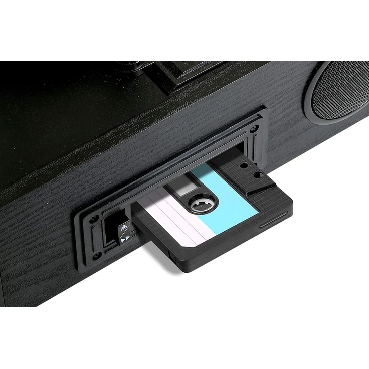 Technaxx TX-22+ Bluetooth Platten-Kassettendigitalisierer 4717 von LPs und Audiokassetten schwarz – Bild 6