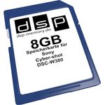 DSP Memory 8GB Speicherkarte für Sony Cyber-Shot DSC-W380