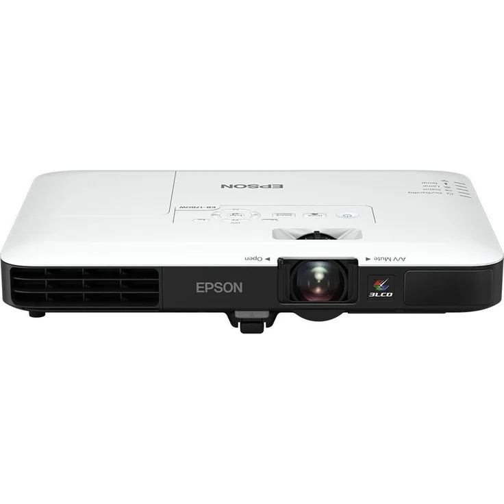 Epson EB-1780W Mini-Beamer, LCD, WXGA (1280 x 800), Kontrast 10000:1, 3000 ANSI-Lumen, Bildverhältnis 16:10, WLAN, schwarz/weiß – Bild 3