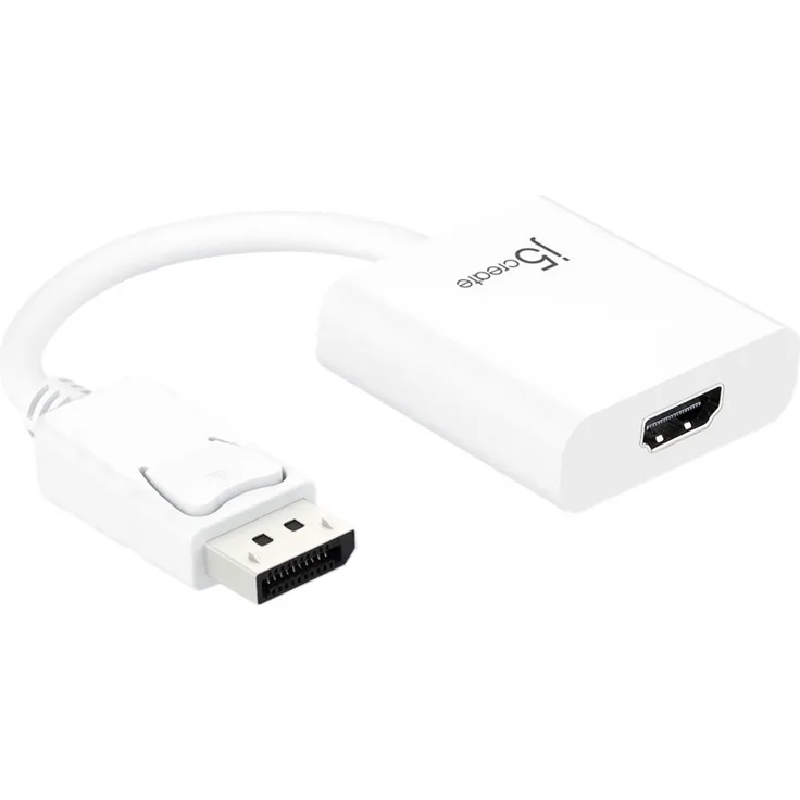 j5create JDA154 - Videoanschluß - DisplayPort / HDMI - DisplayPort (M) bis HDMI (W) - 9 cm