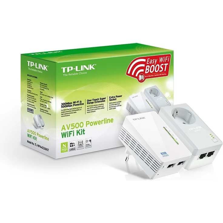 TP-Link AV500 Powerline Extender Starter Kit (TL-WPA4226KIT) – Bild 2