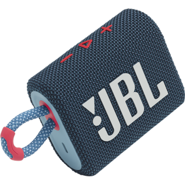 JBL GO 3 Tragbarer wasserdichter Bluetooth-Lautsprecher blau, pink Bluetooth-Lautsprecher, wasserdicht, blau, pink – Bild 6