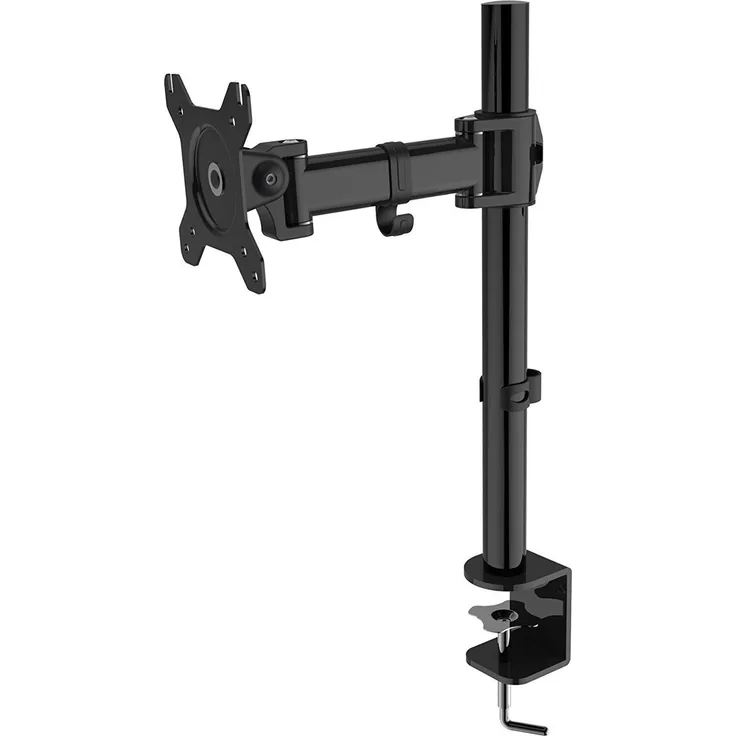 Duronic DM251X2 Monitorhalterung / Tischhalterung / Bildschirmhalterung / Monitorständer für einen LCD/LED Computer Bildschirm / Fernsehgerät mit Neig und Rotierfunktion