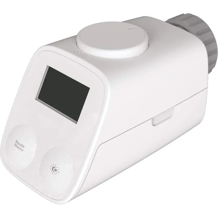 essentials Heizkörperthermostat, intelligente Heizungssteuerung, viele Funktionen, weiß (120069)