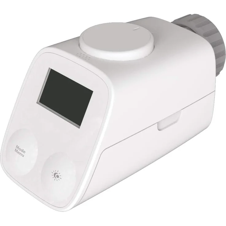 essentials Heizkörperthermostat, intelligente Heizungssteuerung, viele Funktionen, weiß (120069) – Bild 1